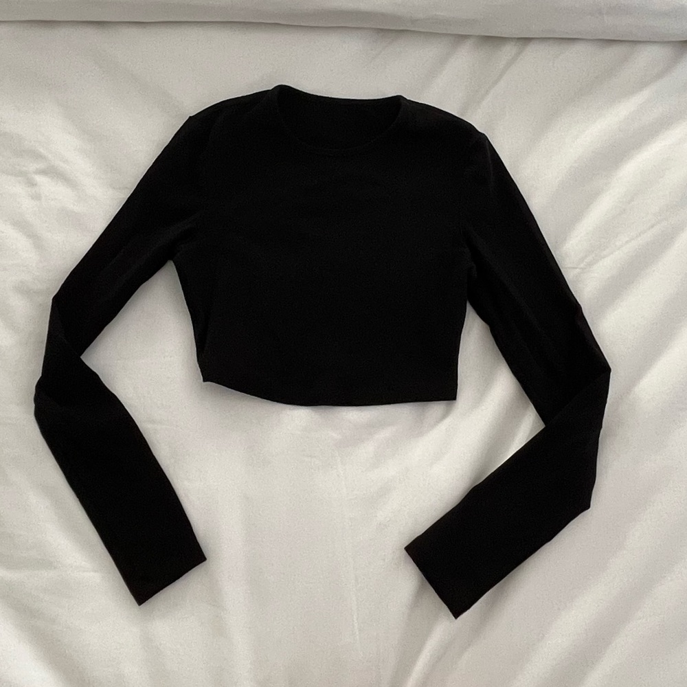 Long Sleeve Crop Top